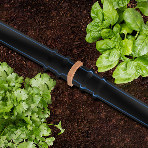 TTioDri barbed ends grip 1/2 inch tubing for a secure seal.