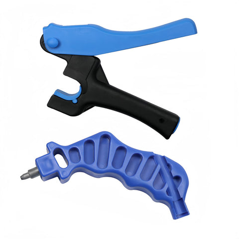 TTioDri drip tube hole punch creating a precise 4mm hole for fittings