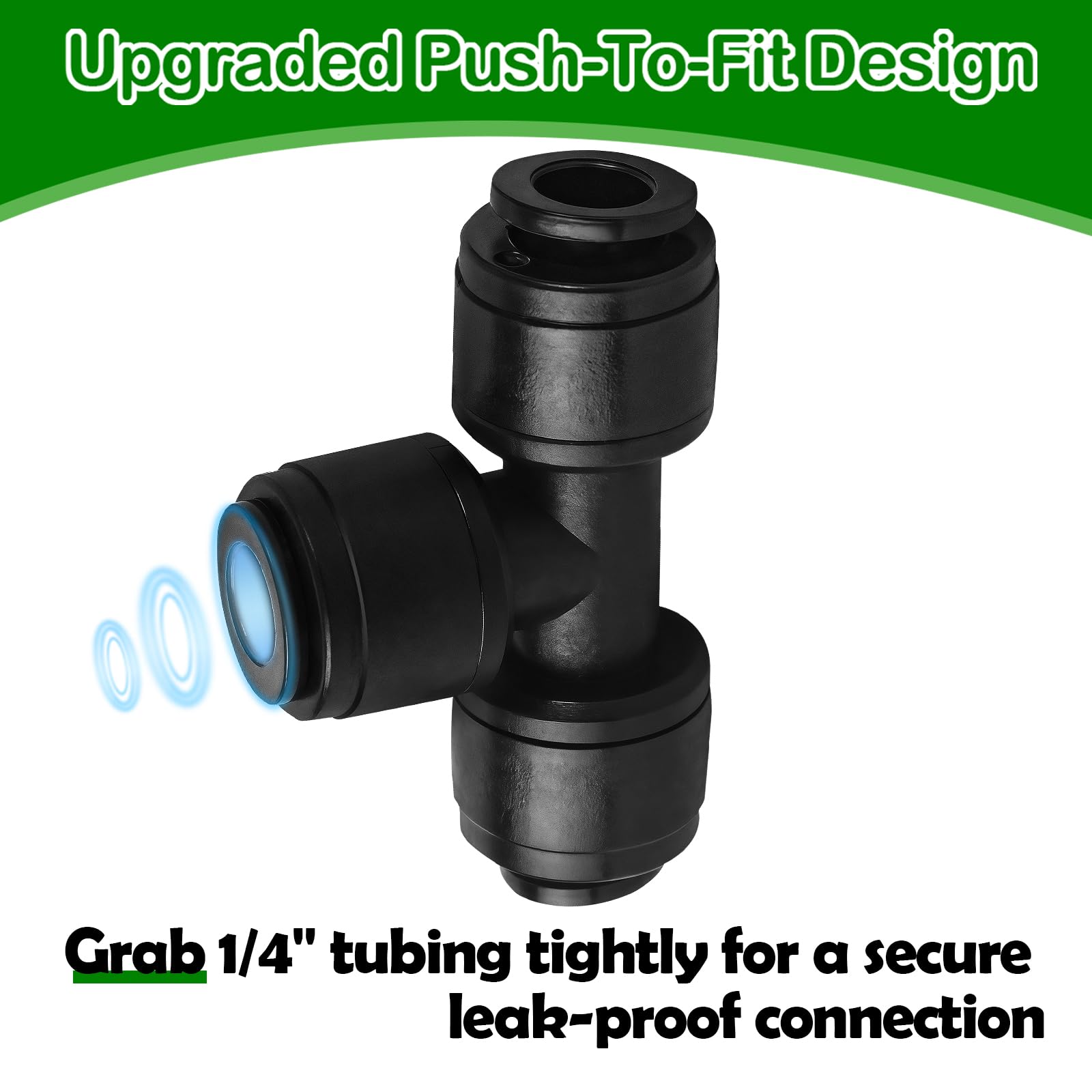 TTioDri end caps seal tubing ends securely