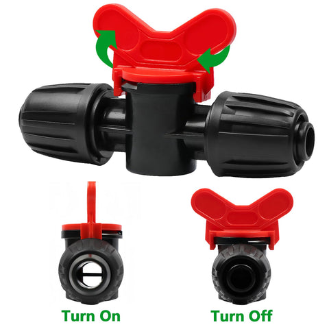 TTioDri garden valve set enables precise water control across beds.
