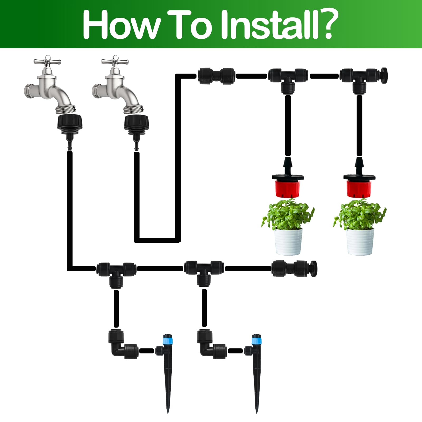 TTioDri fittings support versatile irrigation layouts for gardens and small farms.