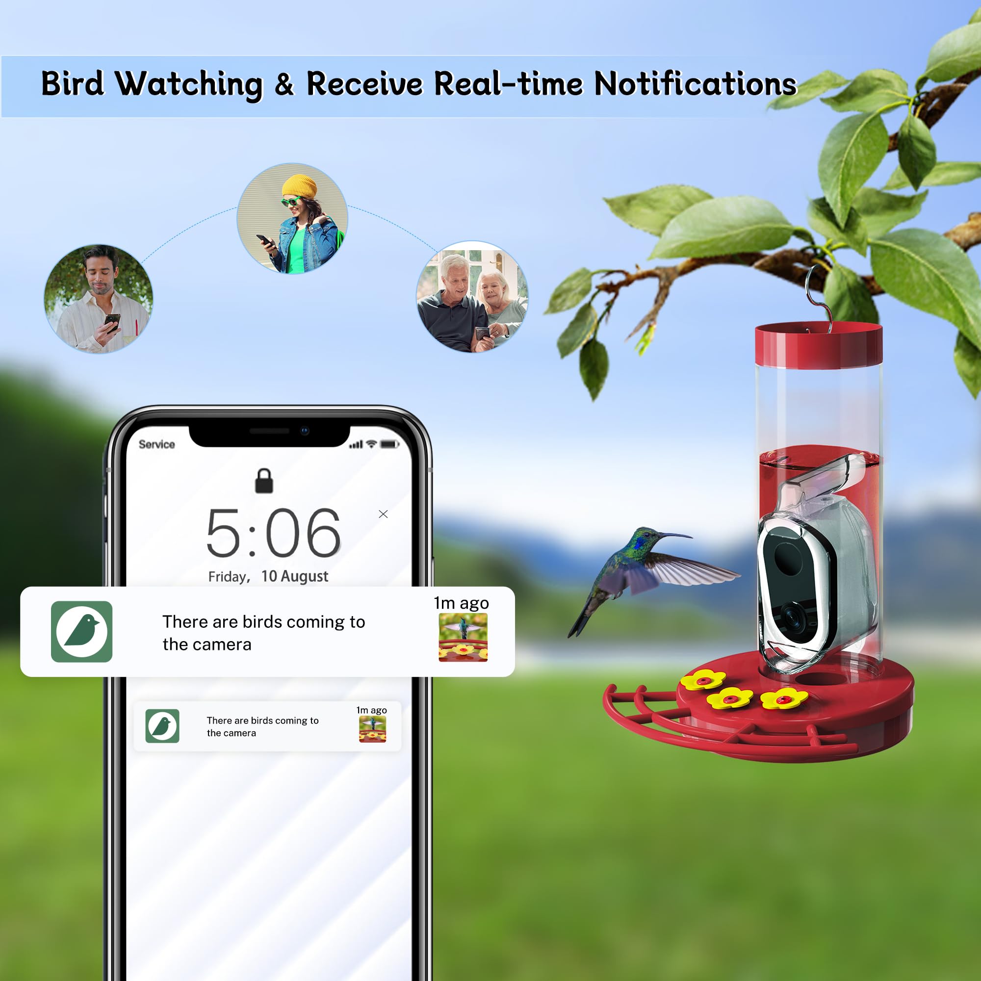 TT Nature AI identify species view highlights species detection.