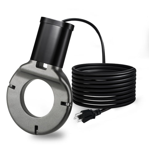 Ttnde 1000W de-icer in a tank keeps water unfrozen for livestock.