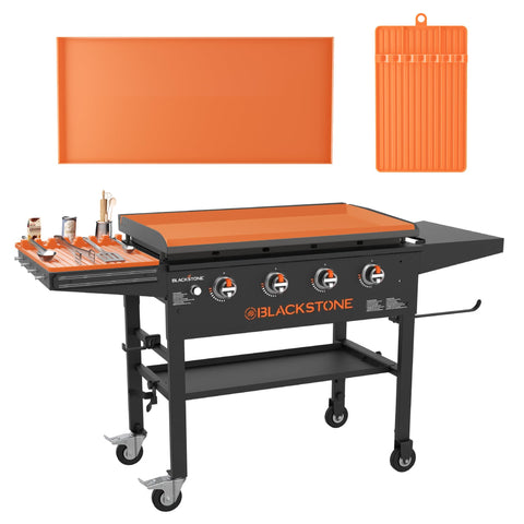 Tttyruei 36inch griddle cover fit seals Blackstone perfectly, guarding against spills and grime.