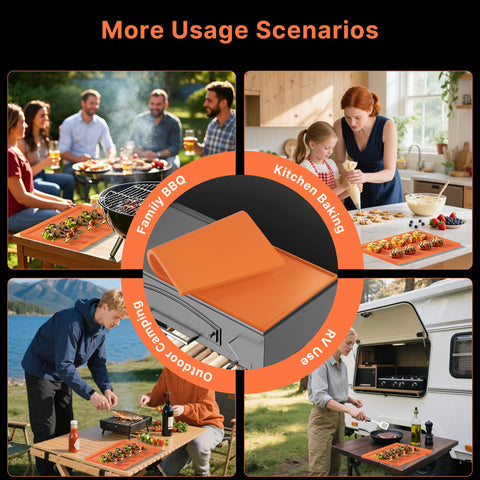 Tttyruei reusable durable accessory keeps your Blackstone ready for spontaneous cookouts.
