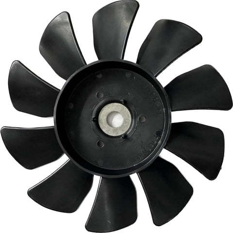 TUAIC 53822 7-inch fan top view shows overall shape for transaxle cooling