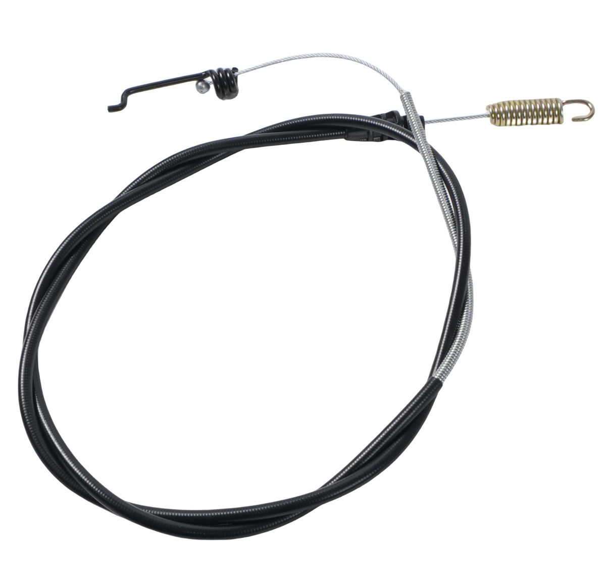 TUAIC traction cable closeup showing durable black finish for Toro compatibility