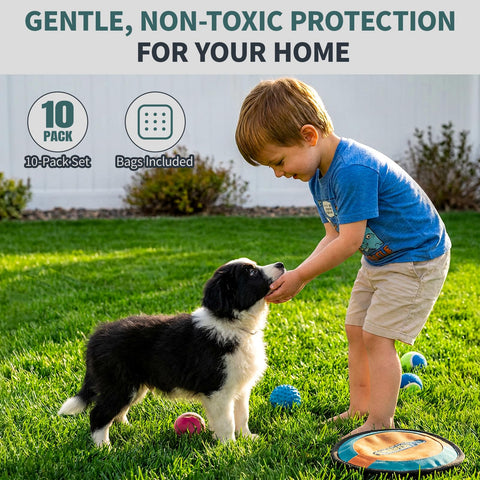 Tubadros pouches in the yard protect shrubs while families enjoy outdoor space.