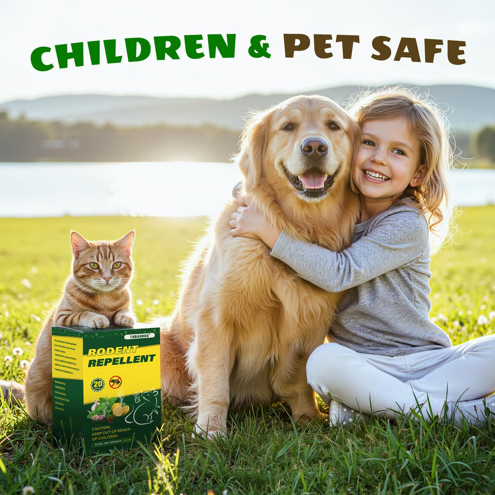 Tubadros farm equipment repellent protects sheds and equipment from pests.