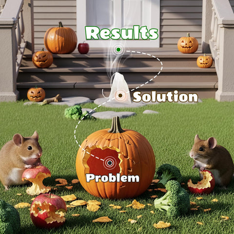 Tubadros garage-shed repellent guards workshops from rodents with plant-based oils.