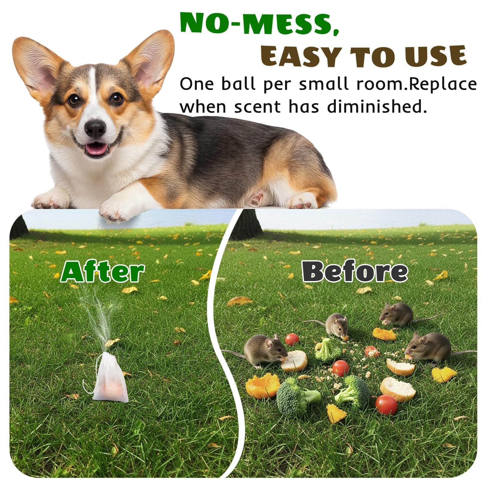 Tubadros vehicle repellent helps deter rodents from cars and trucks.