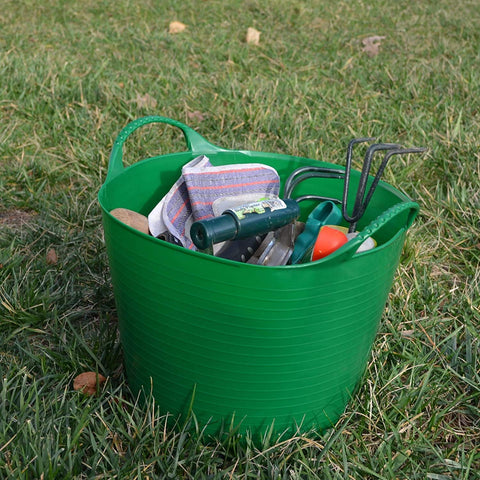 Tubtrugs Green Gorilla small tub resists frost and UV for outdoors.
