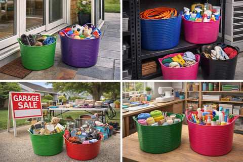 Tubtrugs SP26GBK durable option for professional landscaping and plastering tasks.