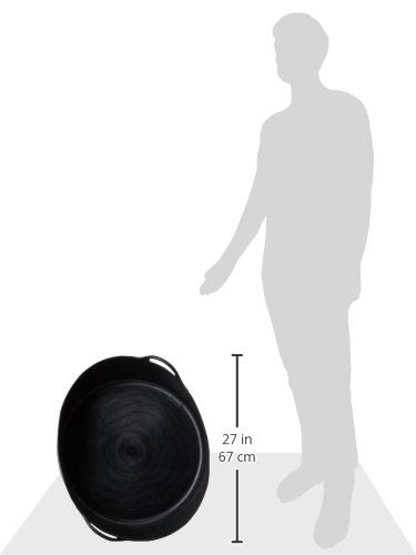 Tubtrugs SP35GBK reinforced ribbing adds strength for heavy-duty tasks.