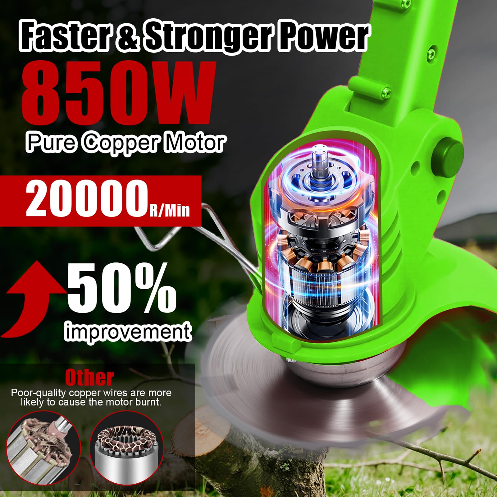 Tucssarg 21V battery charging set enables long run times with easy swaps