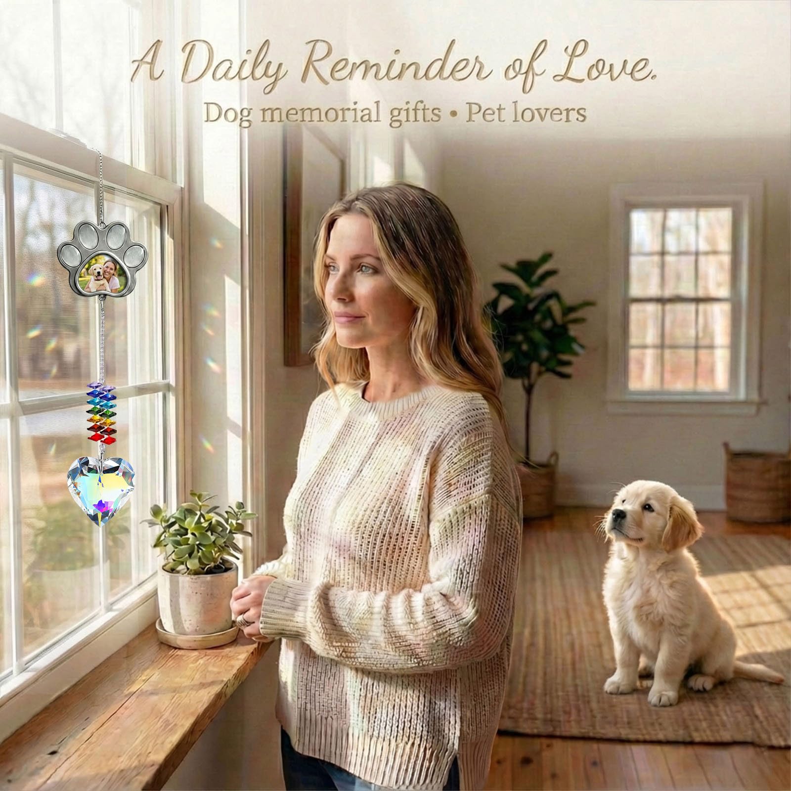 TUCUXY pet loss sympathy gift that offers gentle comfort and remembrance.