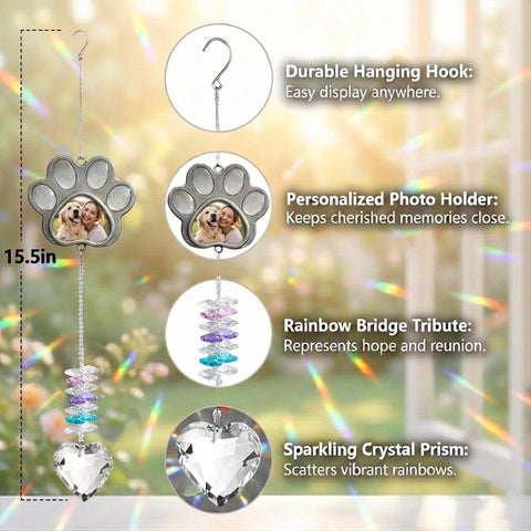 TUCUXY window-display suncatcher adds soft light to any room or nook.