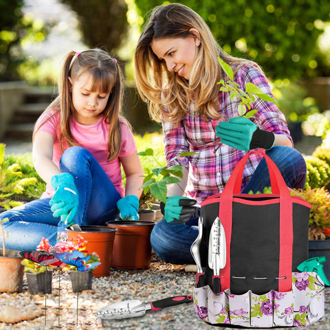 Tudoccy tote organizer neatly stores tools for easy transport.