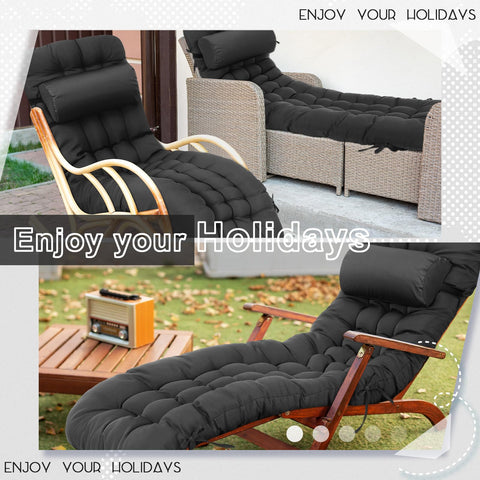 Tudomro easy-clean design simplifies outdoor cushion maintenance.