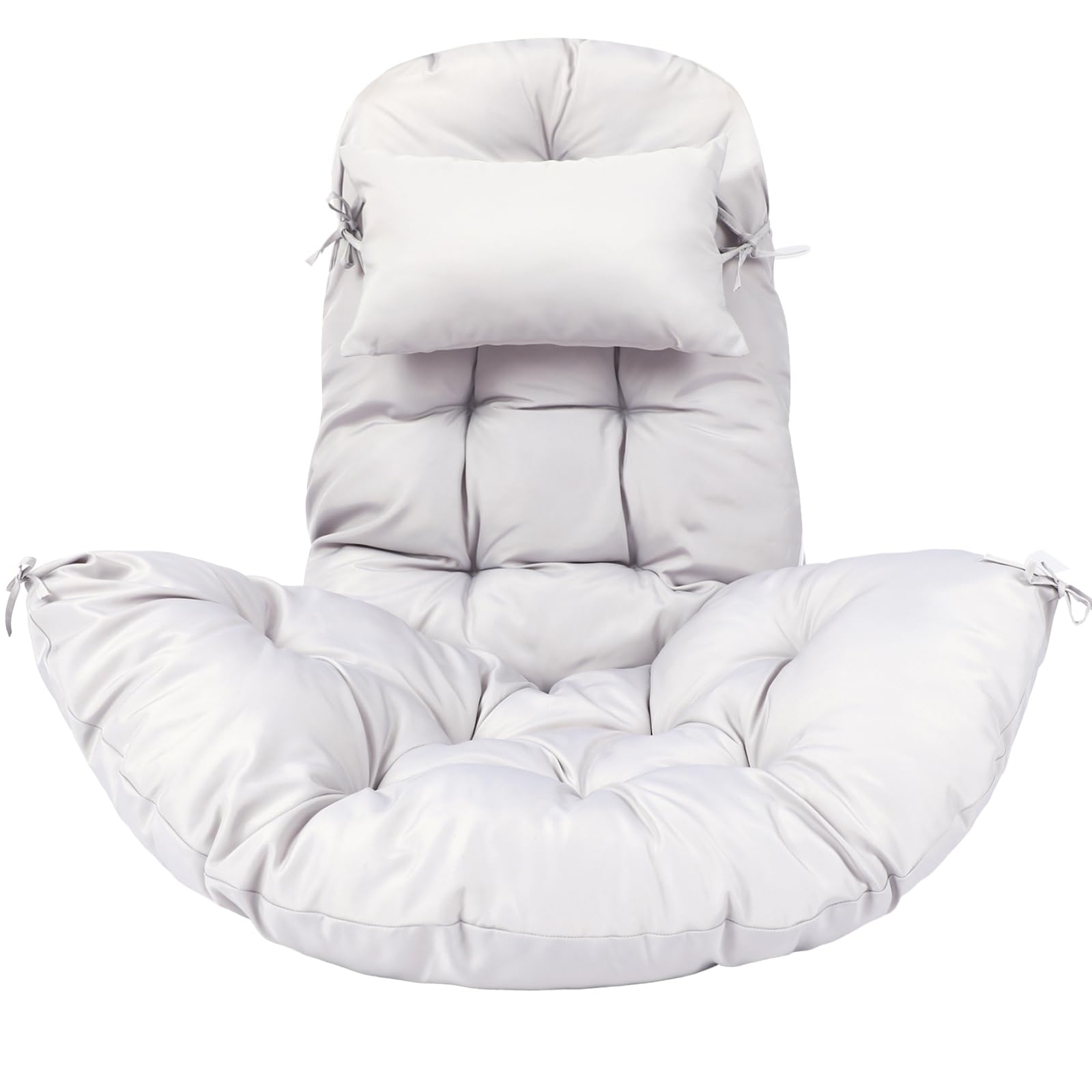 Tudomro egg chair cushion 51x37 inches offers a roomy, comfortable fit