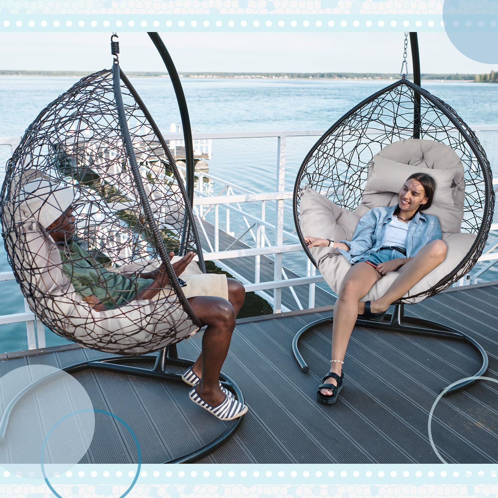 Tudomro waterproof fabric cushion designed for outdoor durability