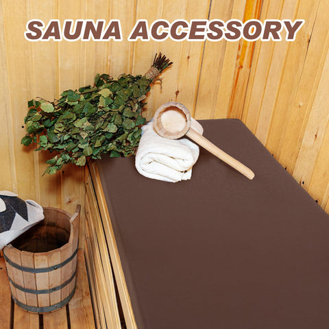 Tudomro cushion in fade-resistant brown fabric maintains color after use.