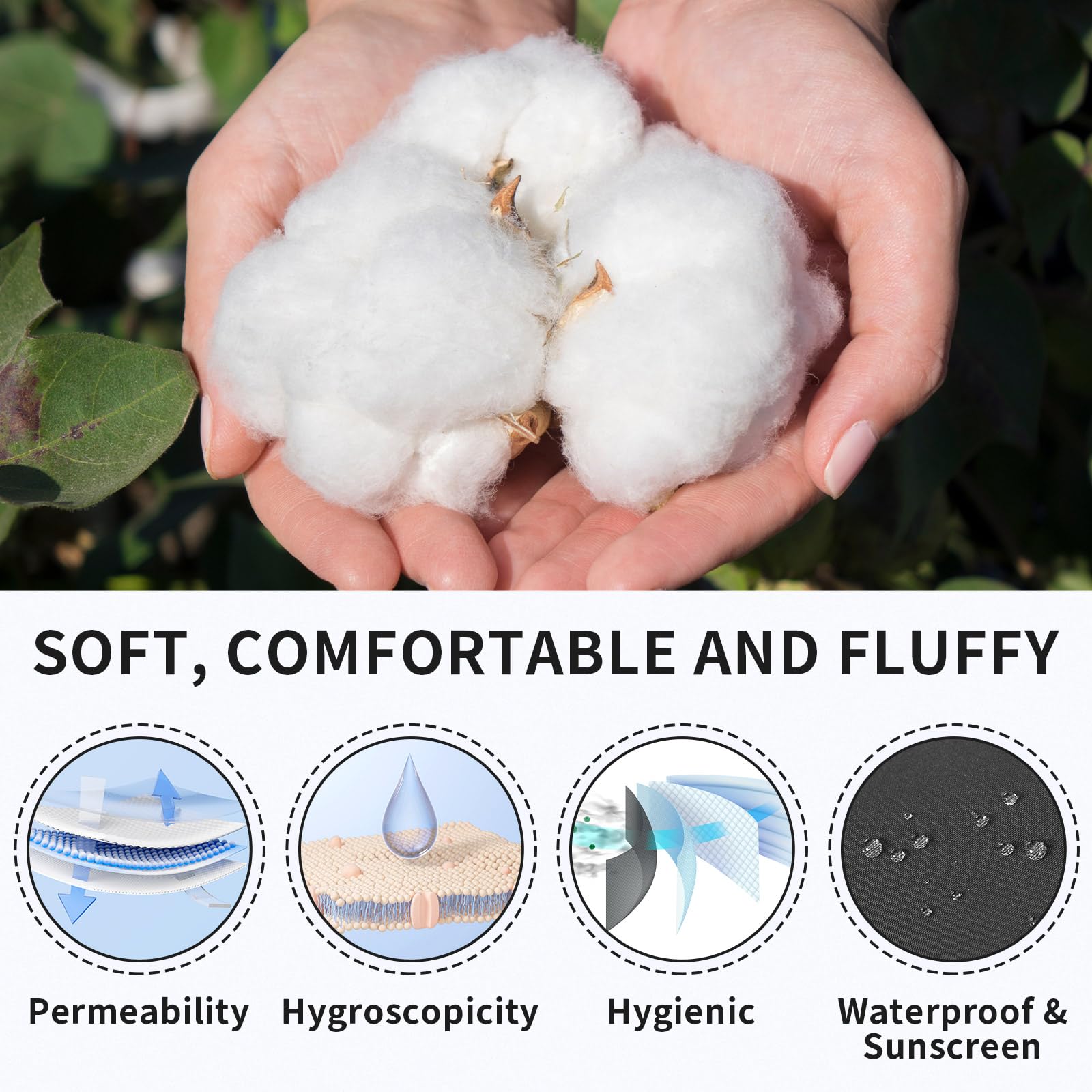 Tudomro fade-resistant fabric maintains color under sun exposure.