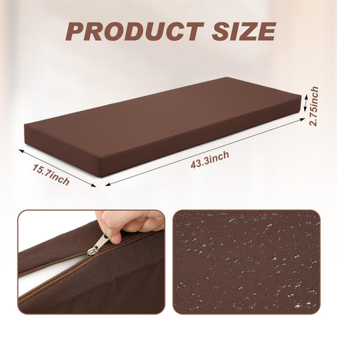 Tudomro cushion interior foam provides extra support for sauna sessions.