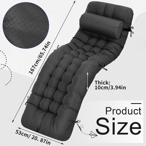 Tudomro waterproof patio cushion keeps pool area dry and stylish.
