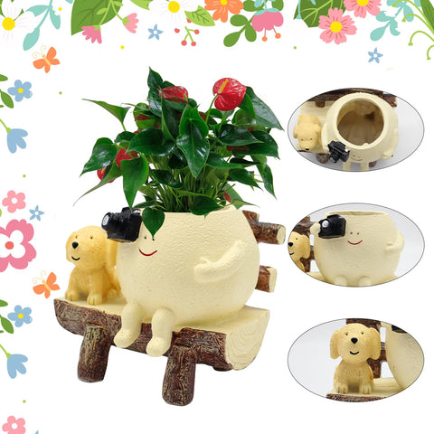 Tuenmofun small 2-4 inch succulent pot for compact displays