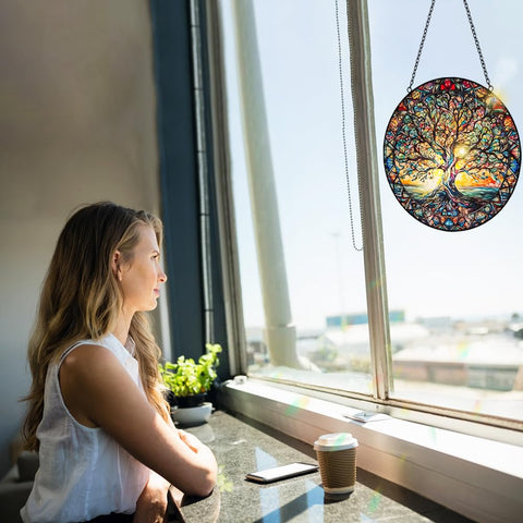 Tufeu Tree of Life suncatcher gift packaging ideal for occasions