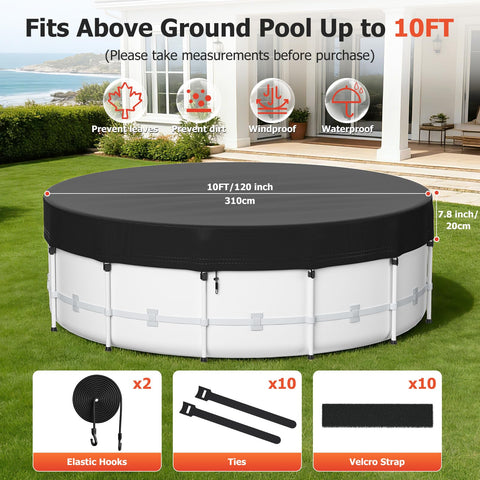 Tufmunb package includes cords, ties, and Velcro for quick secure setup