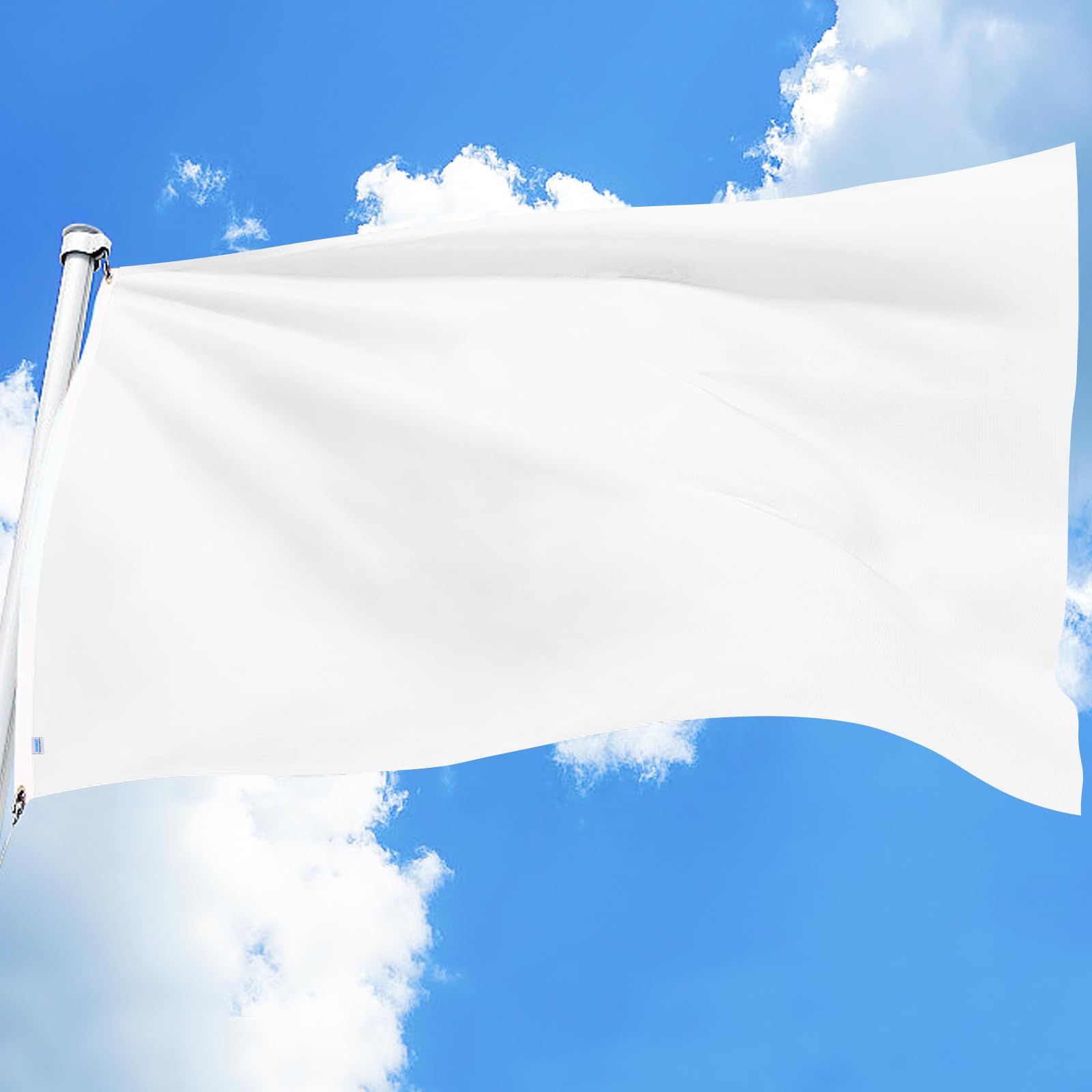 Tuhangcc solid flag color close-up highlighting vivid color and fade resistance.