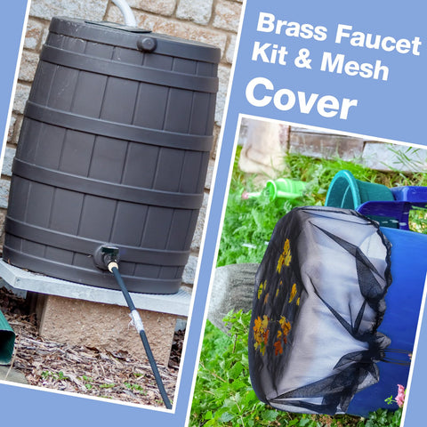 Tujoe baffle accessories help regulate flow and prevent overflow.