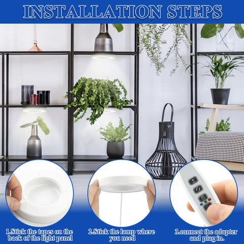 Tujoe adhesive dots enable quick, versatile installation.