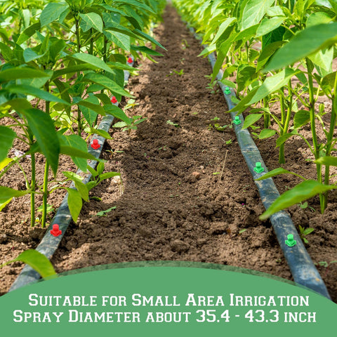 Tujoe micro sprinkler assembly for easy irrigation setup.