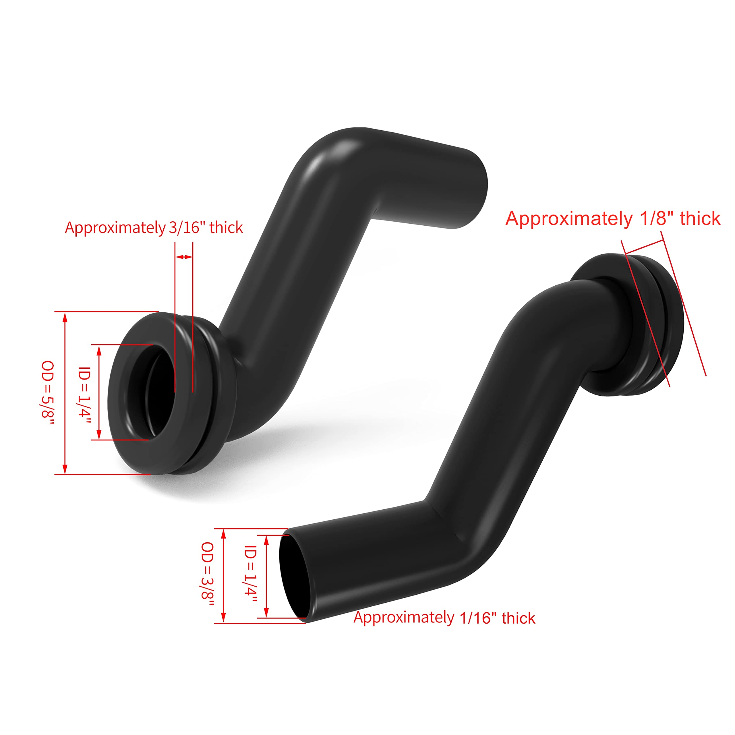 TUELETFU vacuum hose for LA130 pump enables steady vacuum fuel supply.