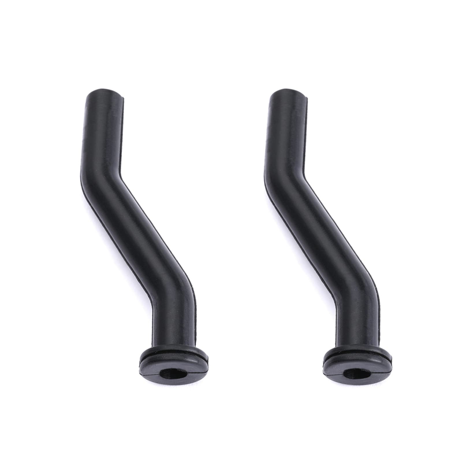Tuletfu vacuum hose on John Deere D125 showing precise fit and durable rubber construction.