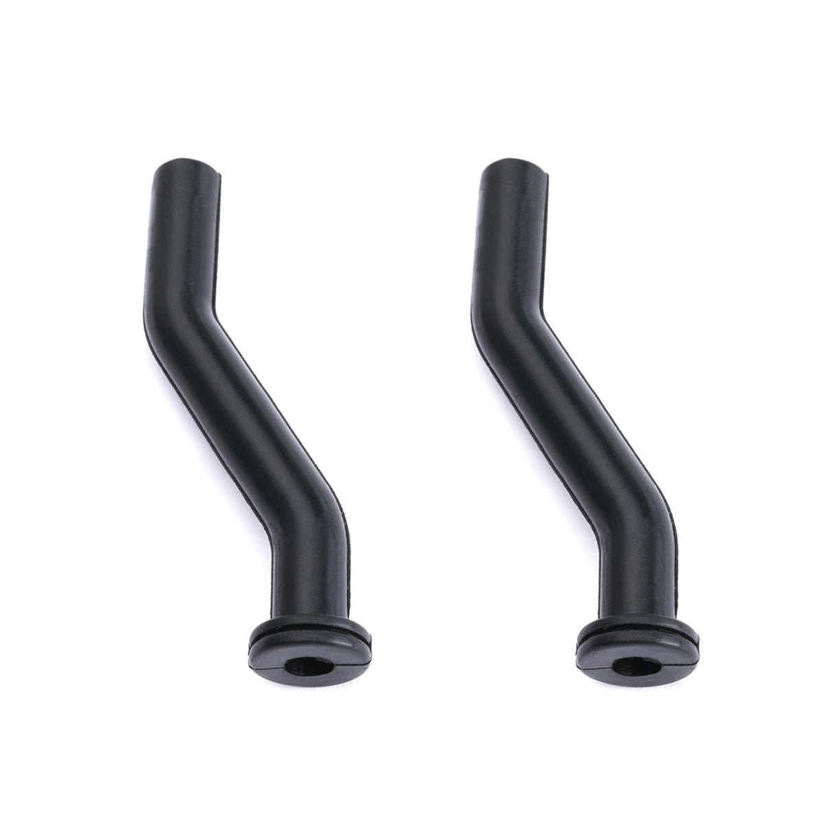 Tuletfu vacuum hose on John Deere D125 showing precise fit and durable rubber construction.