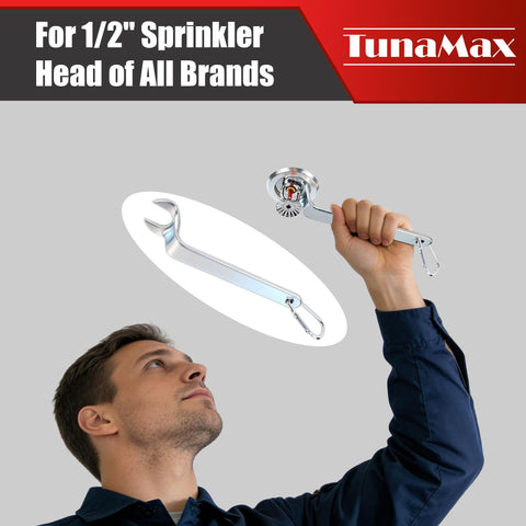 TunaMax professional maintenance tool for fire sprinkler heads.