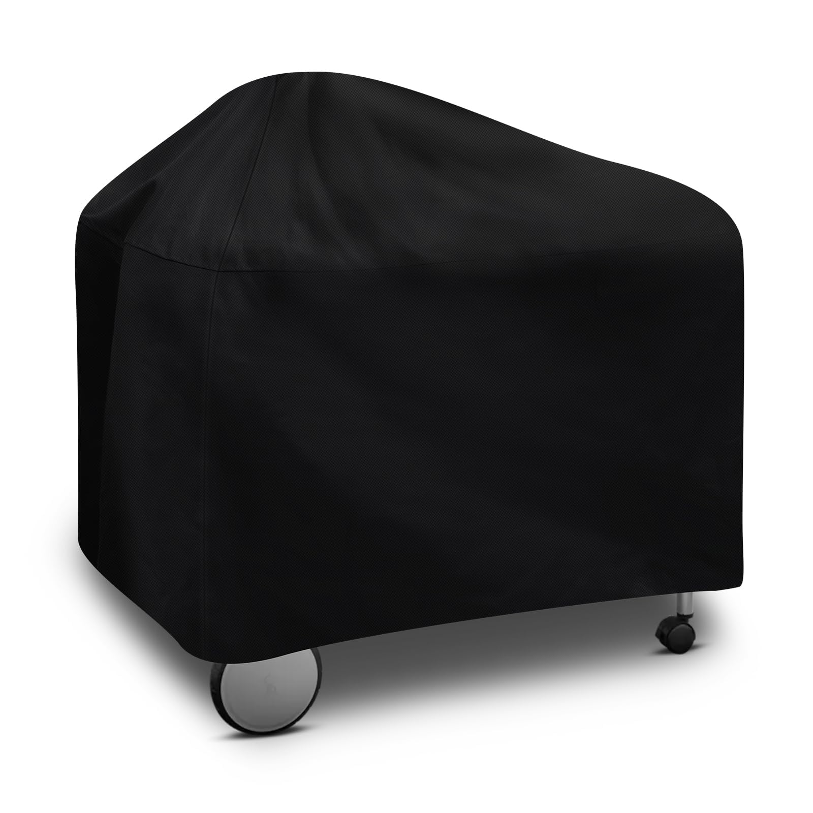 Tunansx 22-inch grill cover on Weber Performer protects rain and sun exposure