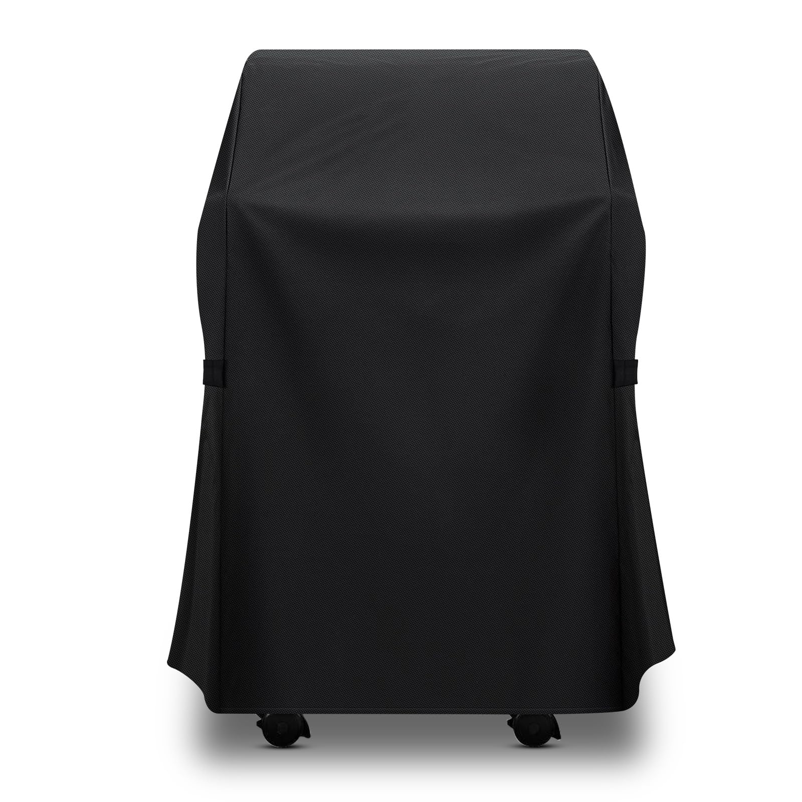 Tunansx grill cover for Weber 210 series front view shows snug fit and rain protection