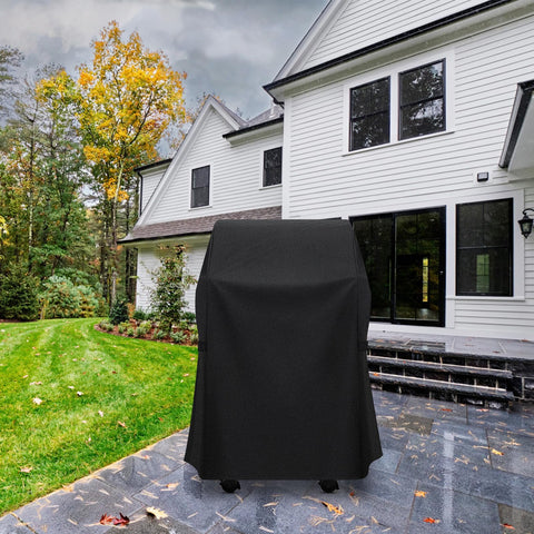 Tunansx weather-ready grill cover stored neatly for off-season care