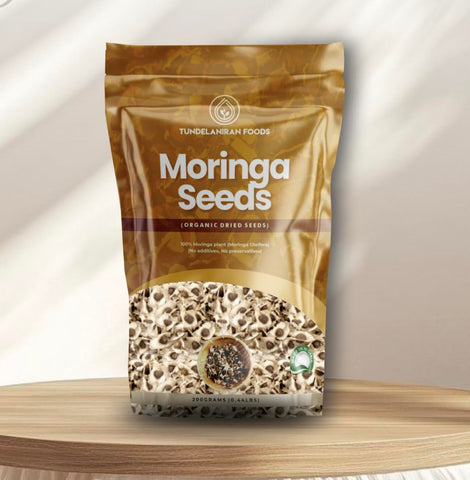 TundeLaniran Foods Moringa Seeds for hair nourishment and shine