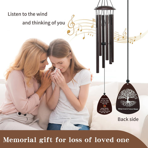 Tuned Wind adjustable striker wind chime allows fine-tuning to desired melody.