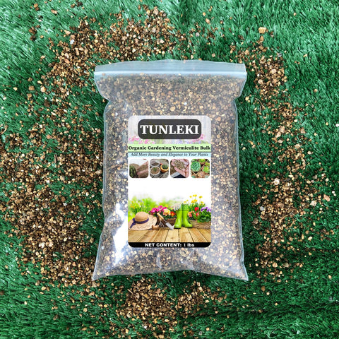 Tunleki vermiculite bulk 2lb pack suited for seed starting and moisture balance.