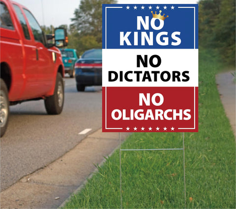 TUOCYERD double-sided sign showing messages from multiple angles for gatherings.