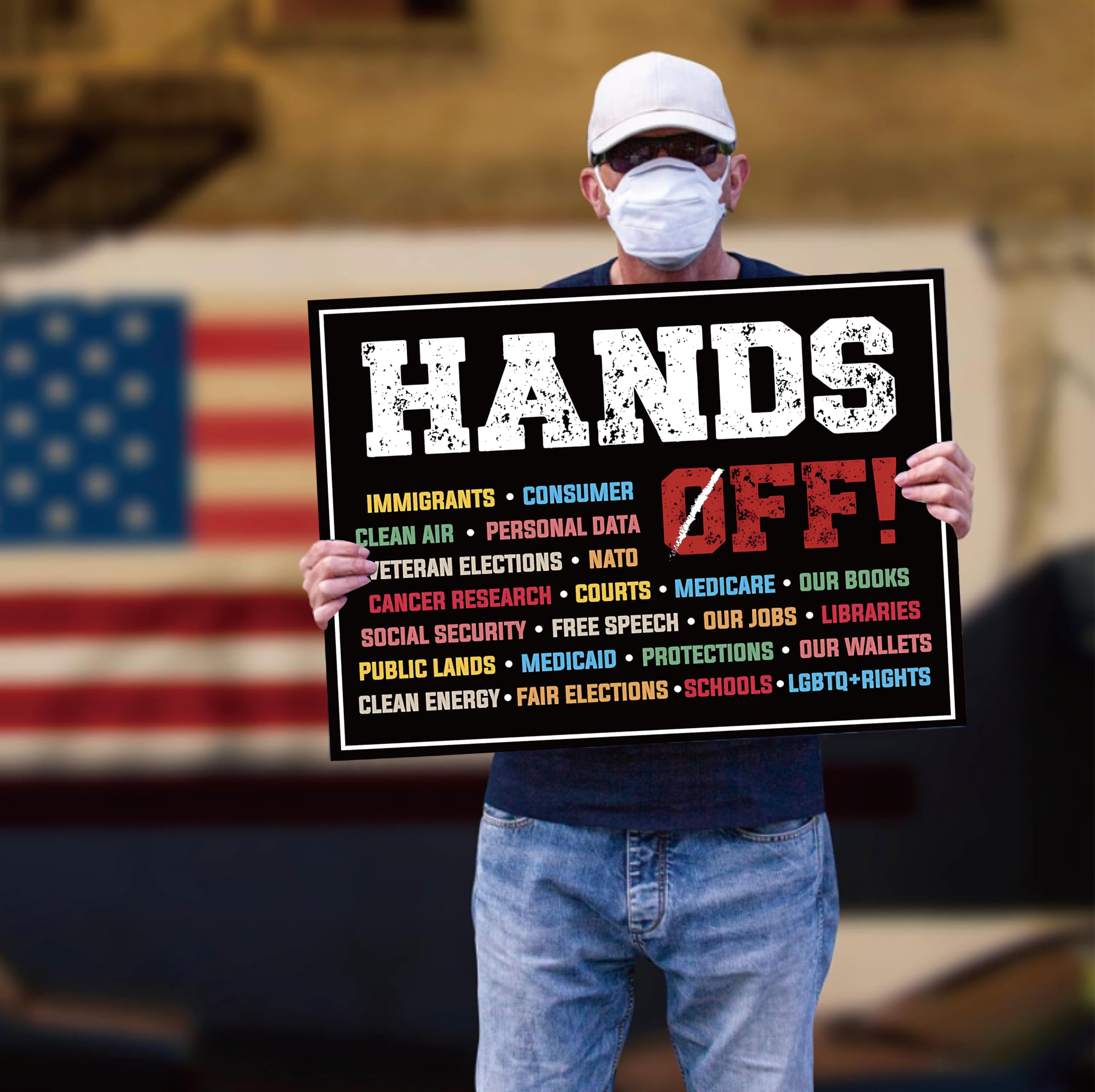 TUOCYERD Corrugated plastic yard sign, durable and rain-resistant for long-term use.