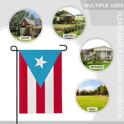 TUOCYERD Puerto Rico flag ideal for celebrations like Independence Day or San Juan events