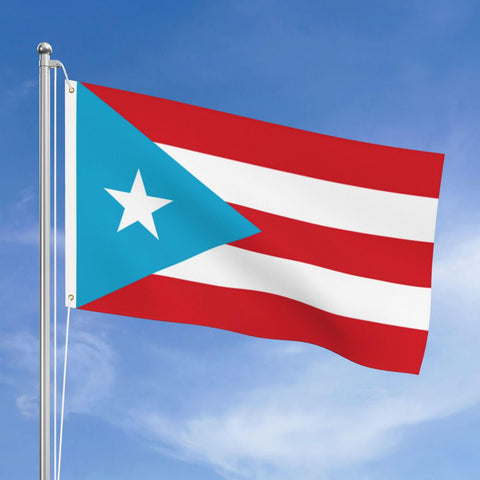 TUOCYERD flag tapestry used as event backdrop